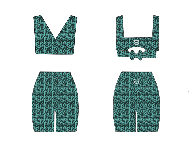 Terra Bra and Shorts Set